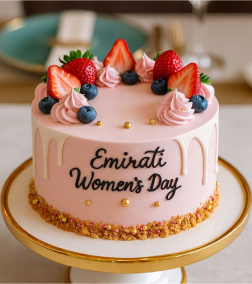 Blush Garden Treat Cake