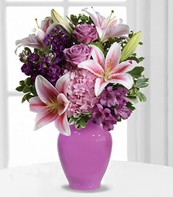 Blushing Violet Bouquet