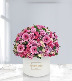 Blushing Breeze Hatbox