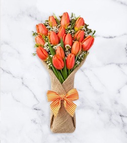 Bright Cheers Tulip Bouquet