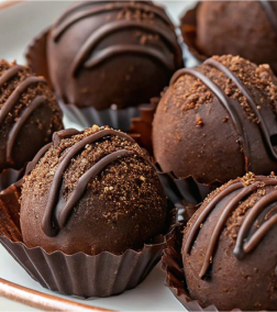 Brownie Chocolate Truffles