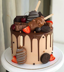 Bursting with Chocolate Cake