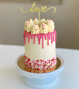 Buttercream Love Mono Cake