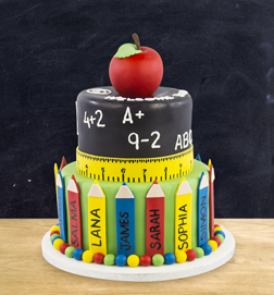 Star Students Back To School Cake