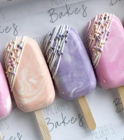 Pastel Tones Cakesicles