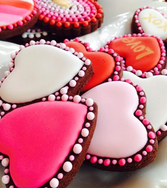 Captivating Heart Cookies