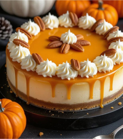 Caramel Harvest Cheesecake