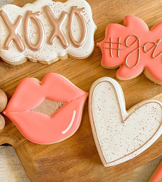 Charming Valentine's Cookies