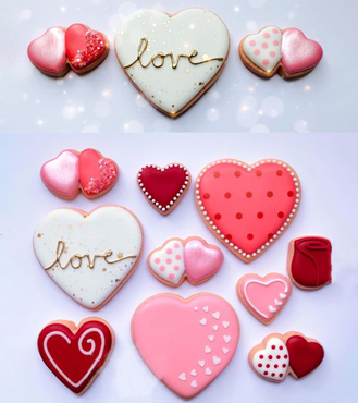 Cherished Heart Cookies