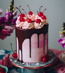 Cherry Choco Paradise Cake