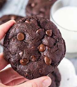 Double Chocolate Chip Cookies