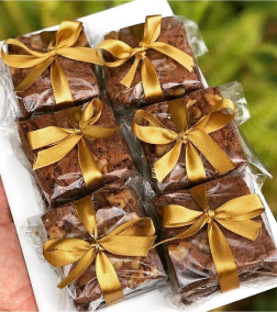 Choco Gold Charm Brownies