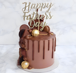 Choco-licious Father's Day Cake