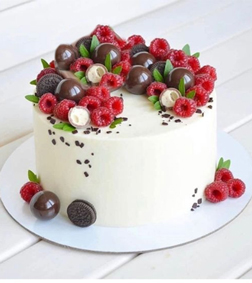 Choco-Berry Maltesers Cake