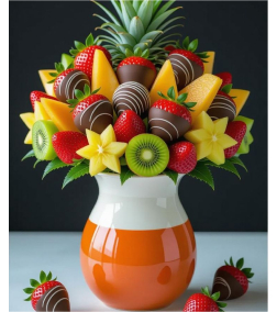 Citrus Charm Fruit Bouquet