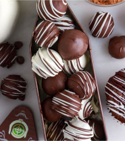 Classic Two-Tone Truffles