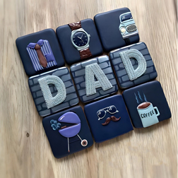 Classy Father's Day Cookies