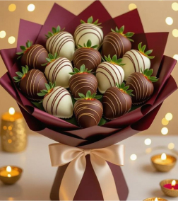 Cocoa Luxe Strawberry Bouquet