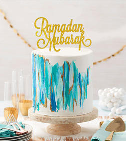 Colors of Peace Ramadan Cake