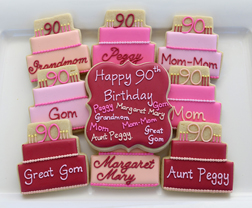 Grand Birthday Cake Cookies