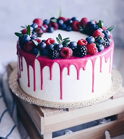 Berry Delicious Drip Cake