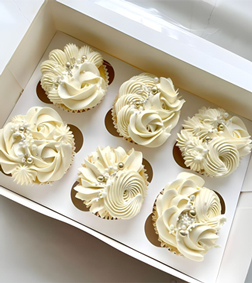 Creamy White Cupcakes