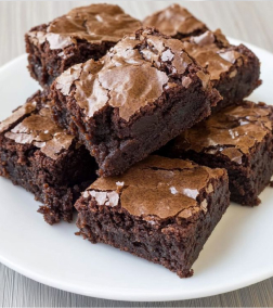 Crinkle Top Brownies
