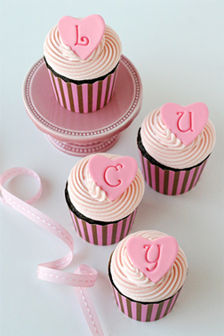 Love Letters Dozen Cupcakes