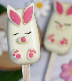 Cute Bunny Cakesicles