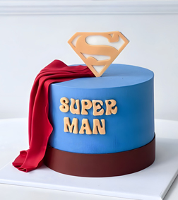 Dad of Steel Cake