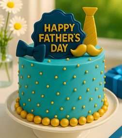 Dapper Dots Cake