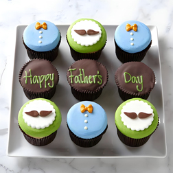 Dapper Dad's Cupcakes