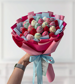 Dazzling Dipped Strawberry Bouquet