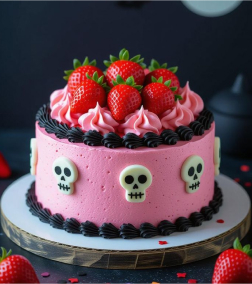 Death by Strawberry Cake