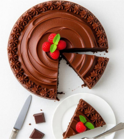 Decadent Berry Ganache Cake