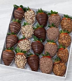 Decadent Flavors Dipped Strawberries