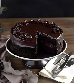 Deep Fudge Dream Cake