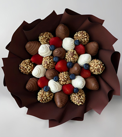 Delicately Dipped Berry Bouquet