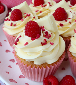 Delightful Raspberry Cupcakes