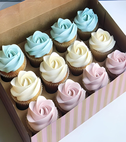 Delightful Swirls Cupcakes