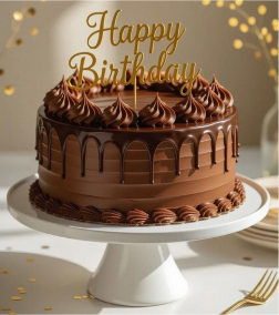 Drippy Chocolate Cake