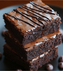 Drizzle Dream Brownies