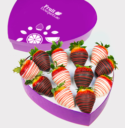 Color Of Love Dipped Strawberries, Boxes of Chocolate Covered Fruit