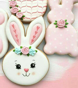 Easter Bunny Charm Cookies, Cookies