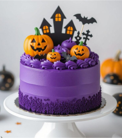 Eerie Enchantment Cake