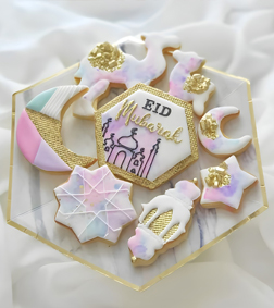 Eid Pastel Magic Cookies