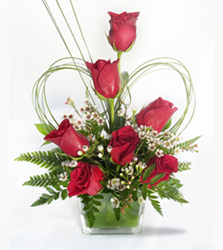 Elegant Red Rose Bouquet