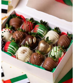 Emirates Day Dipped Strawberries