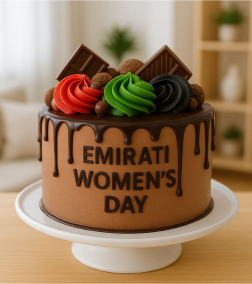Emirati Cocoa Drip Cake