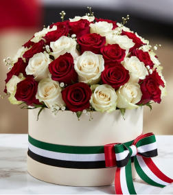 Emirati Day Reflection Hatbox